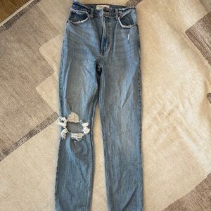 Abercrombie & Fitch The 90’s Straight Ultra High Rise
